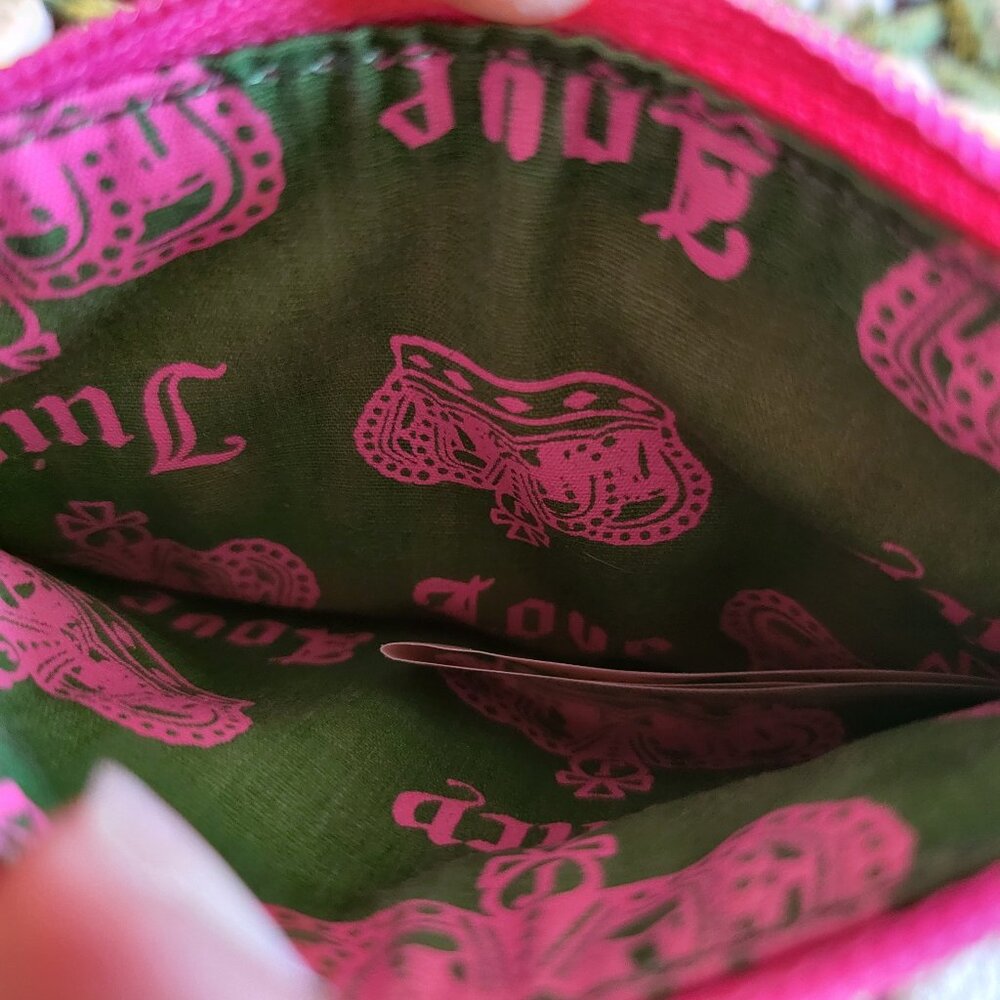 Juicy Couture Pink Crossbody Bag + Keychain Wallet - Picture 16 of 16